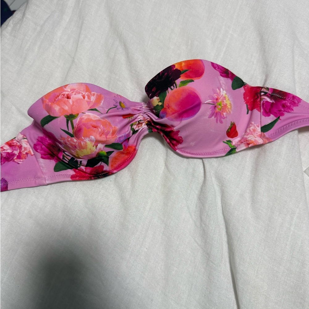 Victoria's Secret Pink Floral Bikini Top